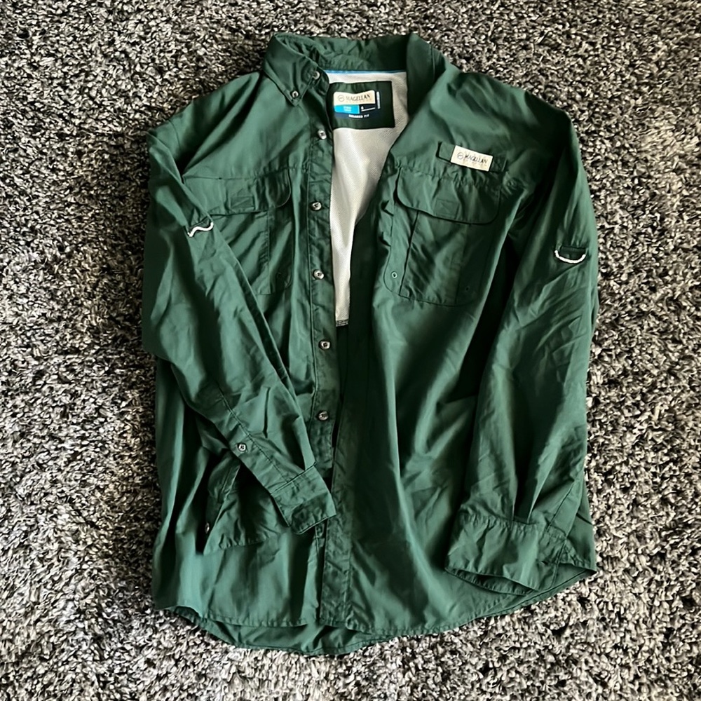 Magellan fishing shirt S